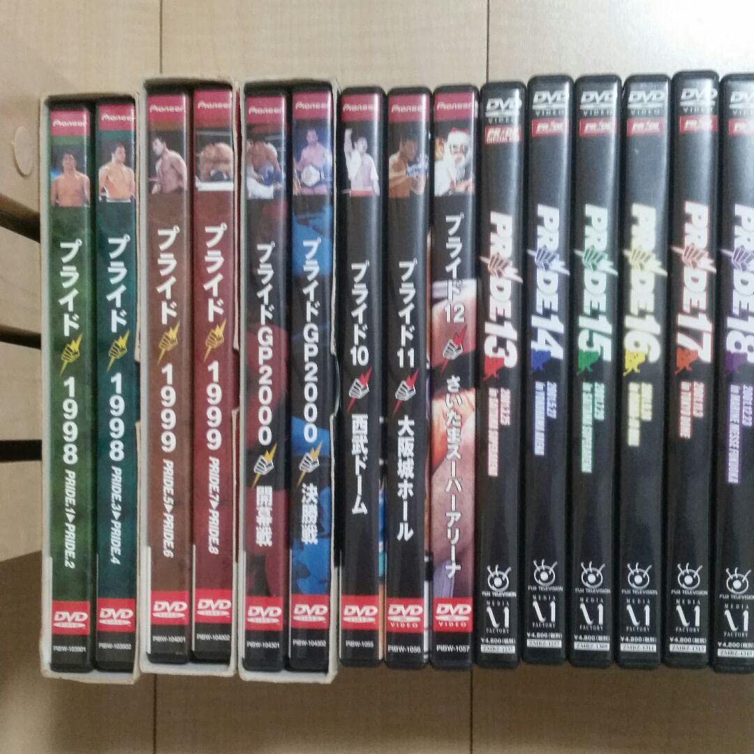 Amazon.co.jp: PRIDE 格闘技 DVD41枚セット : パソコン・周辺機器